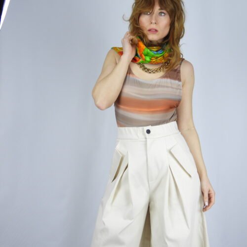 Alternative view of Sculpted Volume Trousers