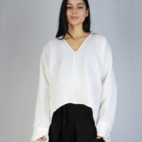Linen shirt white