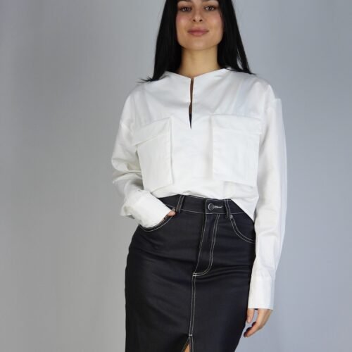 Alternative view of Essential Ivory Blouse White