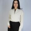 Essential Ivory Blouse Beige