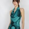Emerald Muse Halter Maxi
