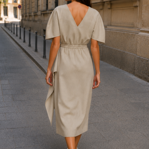 Alternative view of Sage Wrap Dress