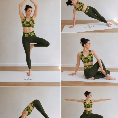 Alternative view of Green flow set  Lang Szonja Budapest x Vengru