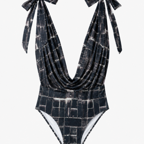 Alternative view of Urban Glow Swimsuit-  Megkötős egyrészes fürdőruha