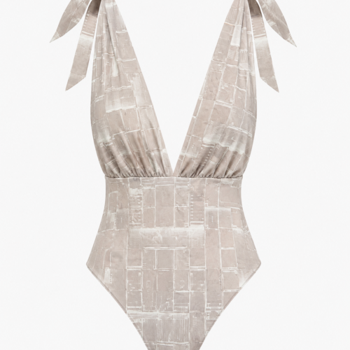Alternative view of Urban Pearl Swimsuit -  Megkötős egyrészes fürdőruha