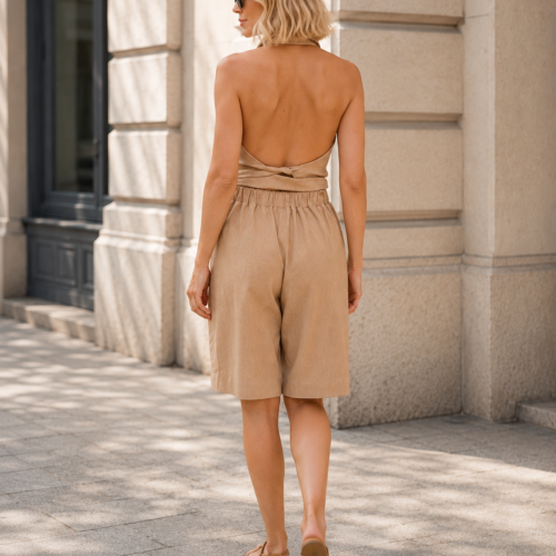 Alternative view of Sahara Beige Len Szett