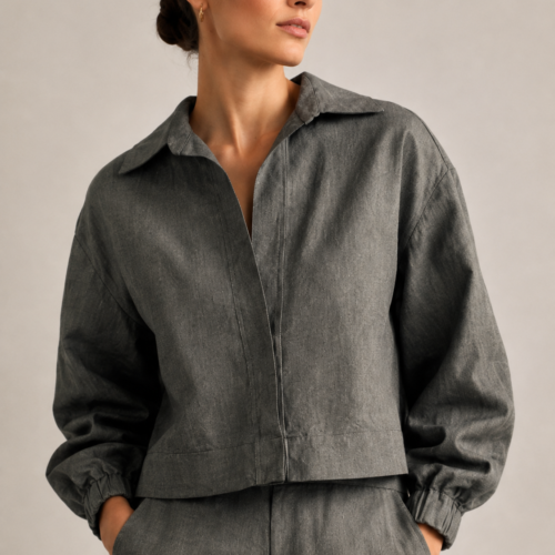 Alternative view of SMOKE DENIM JACKET