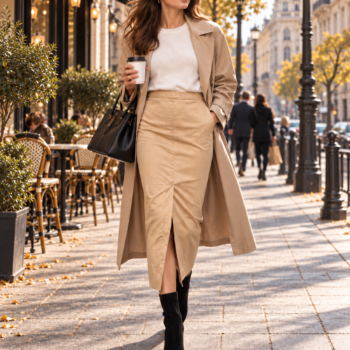 City Muse Midi Skirt
