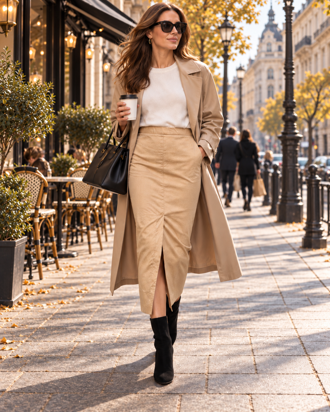 City Muse Midi Skirt